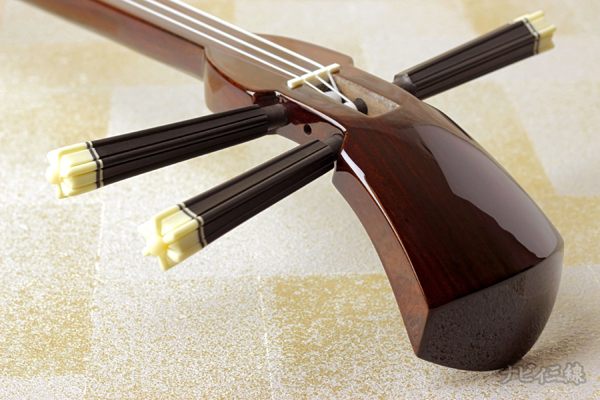 縞黒檀三線セット｜三線専門店ナビィ三線｜ワンランク上の縞黒檀三線