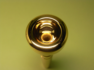 バック（スモールレター） ヴィンテージTpマウスピース 6C GP