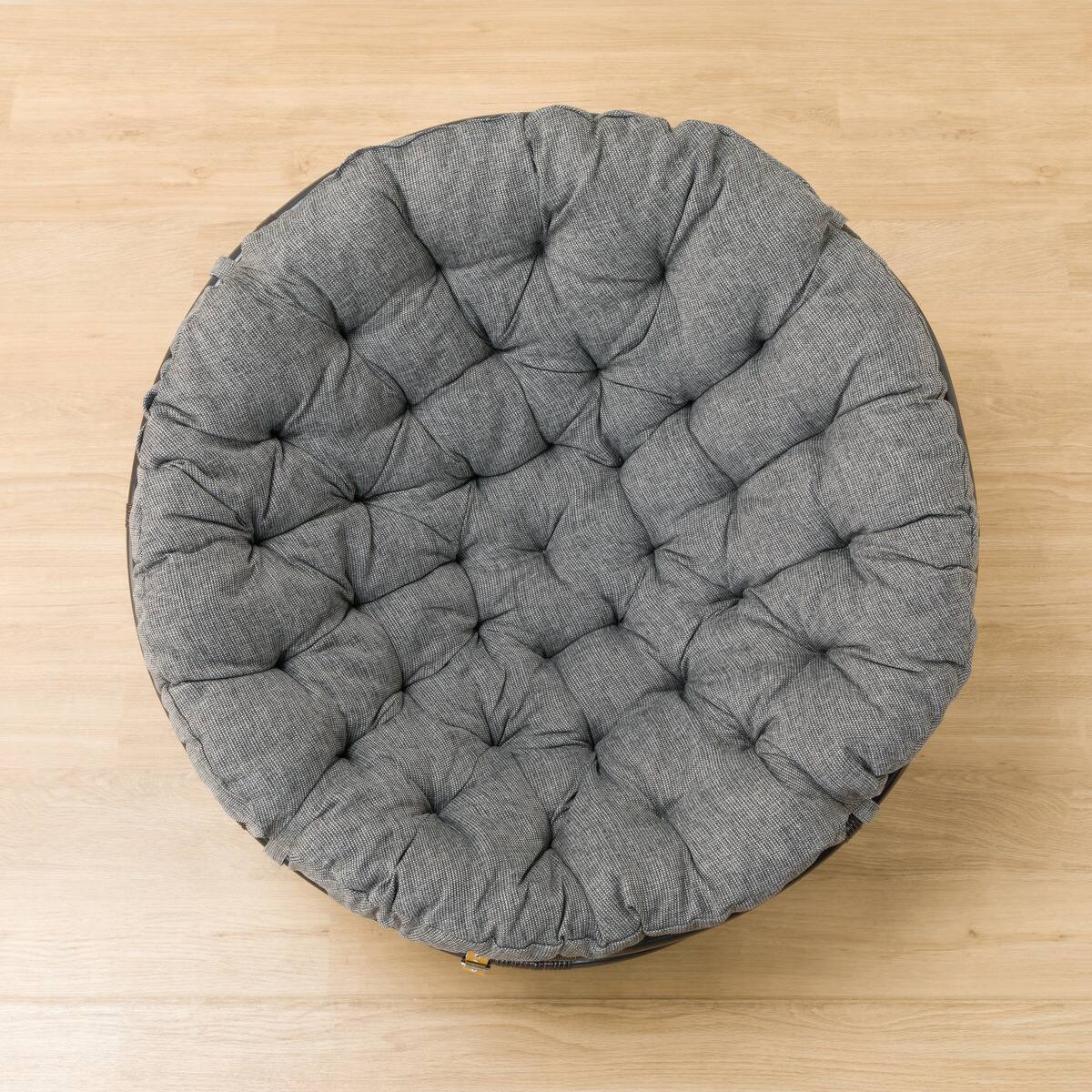 リラックスチェア(パパサンチェアR GY/BK) | ニトリネット【公式