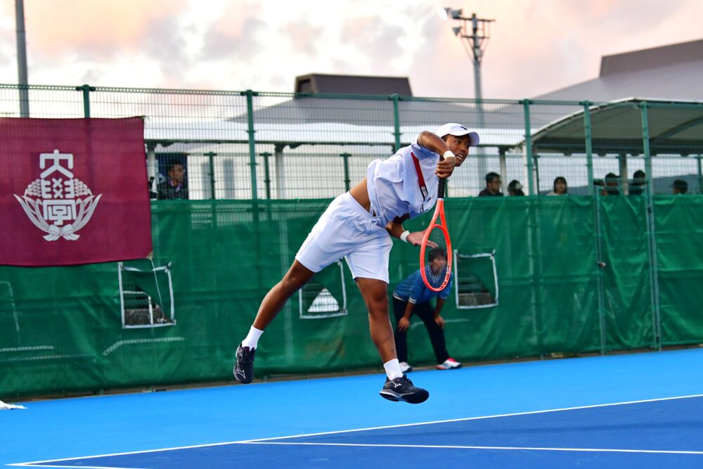 テニス・全日本大学対抗王座 創部初男子団体2連覇 – 日本大学新聞ONLINE