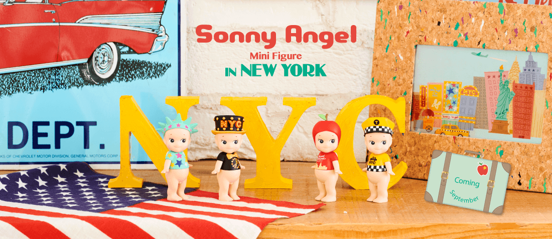 NYスタイルのソニーエンジェルが登場!?『Sonny Angel mini figure IN