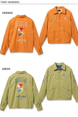 Late 1960s Style コットンベトナムジャケット「VIETNAM MAP