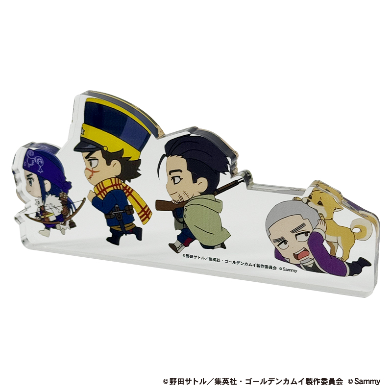 特別割引】スマスロ ゴールデンカムイ アクリルブロックビッグ＋