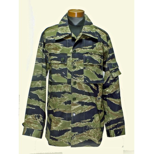 米軍ナム戦タイガーストライプ迷彩服上下セット 米軍ナム戦タイガー