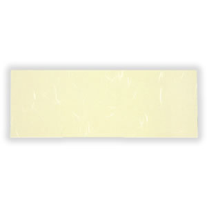 2026製造中止>巻紙 薄黄 95×262: のし紙・巻紙・オビ｜包装資材・梱包