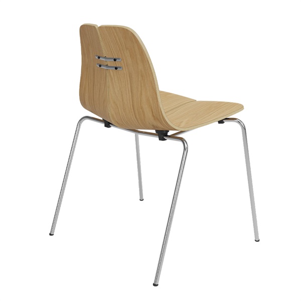 PK3 チェア / ナチュラルウッド オーク / クローム脚FRITZ HANSEN