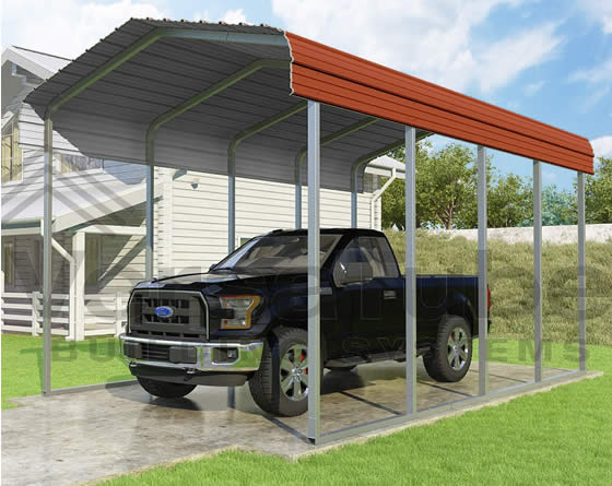 VersaTube 12x20x10 Classic Steel Carport Kit (CM012200100)