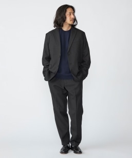 SHIPS any:〈洗濯機可能〉ウールライク ストレッチ セットアップ