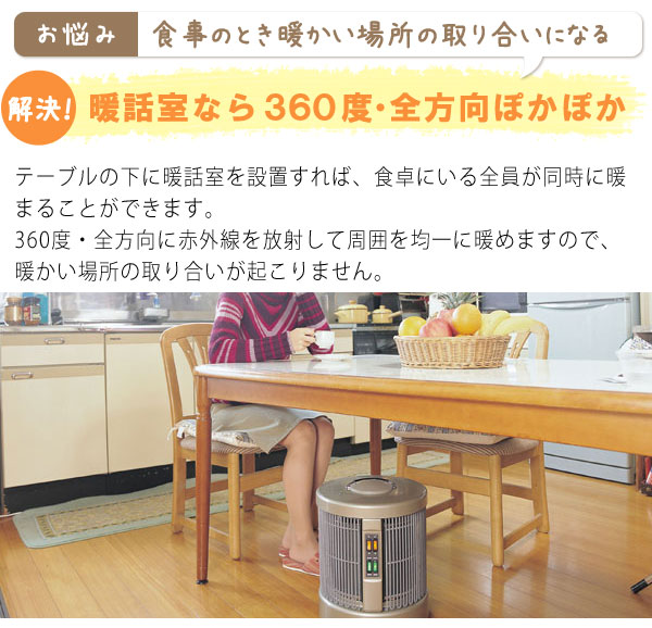 遠赤外線パネルヒーター 夢暖望400型H【アールシーエス】 夢暖房 電気