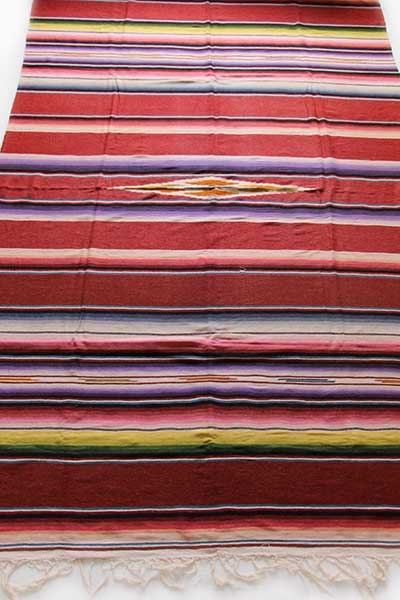 ビンテージ メキシカン ラグ サラペ 大判 - Sixpacjoe Web Shop