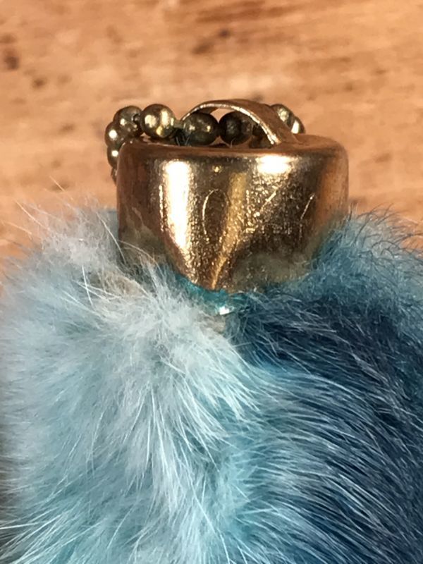 Rabbit Foot Lucky Charm Keychain ラビットラッキーチャーム