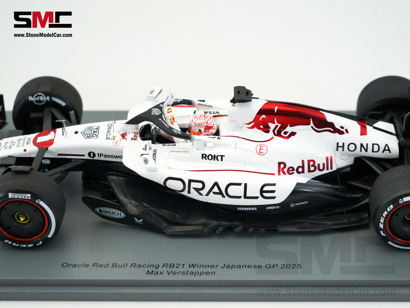 Pre-Order] Red Bull F1 RB21 #1 Max Verstappen Japanese GP Winner