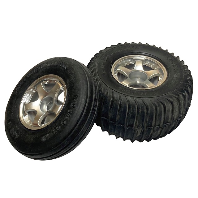 グラスホッパー用ホイールセット SP1 マットシルバー [WP-0206