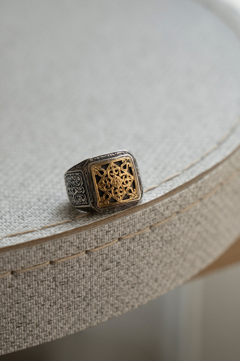 Gerochristo Monastiraki Ring 20346 ジェロクリスト シグネットリング