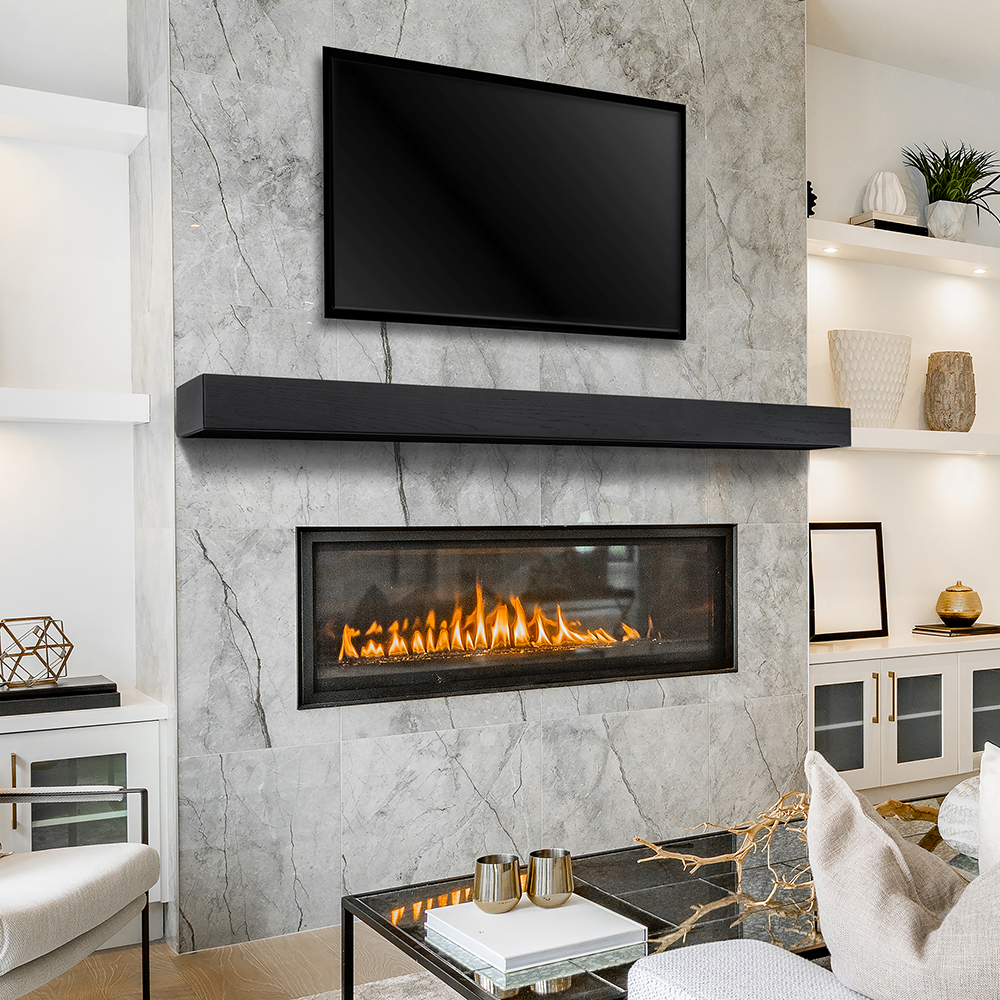Pearl Mantels Linear Onyx Non-Combustible Mantel Shelf