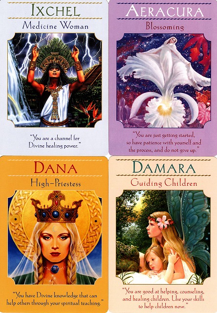 女神のガイダンス・オラクルカード』（専用日本語解説書付き） 商品