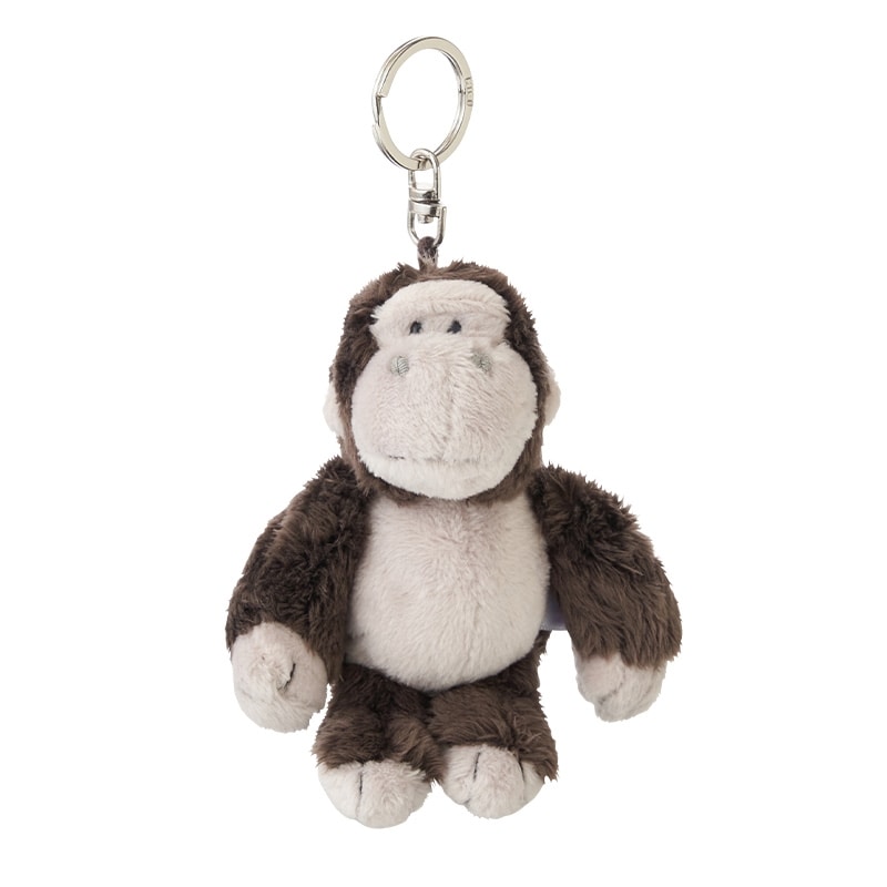 ニキ NICI ぬいぐるみキーリング ゴリラ ミロ君