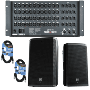 Allen & Heath GX4816 48×16 XLR In/Out Portable GX Expander with DX