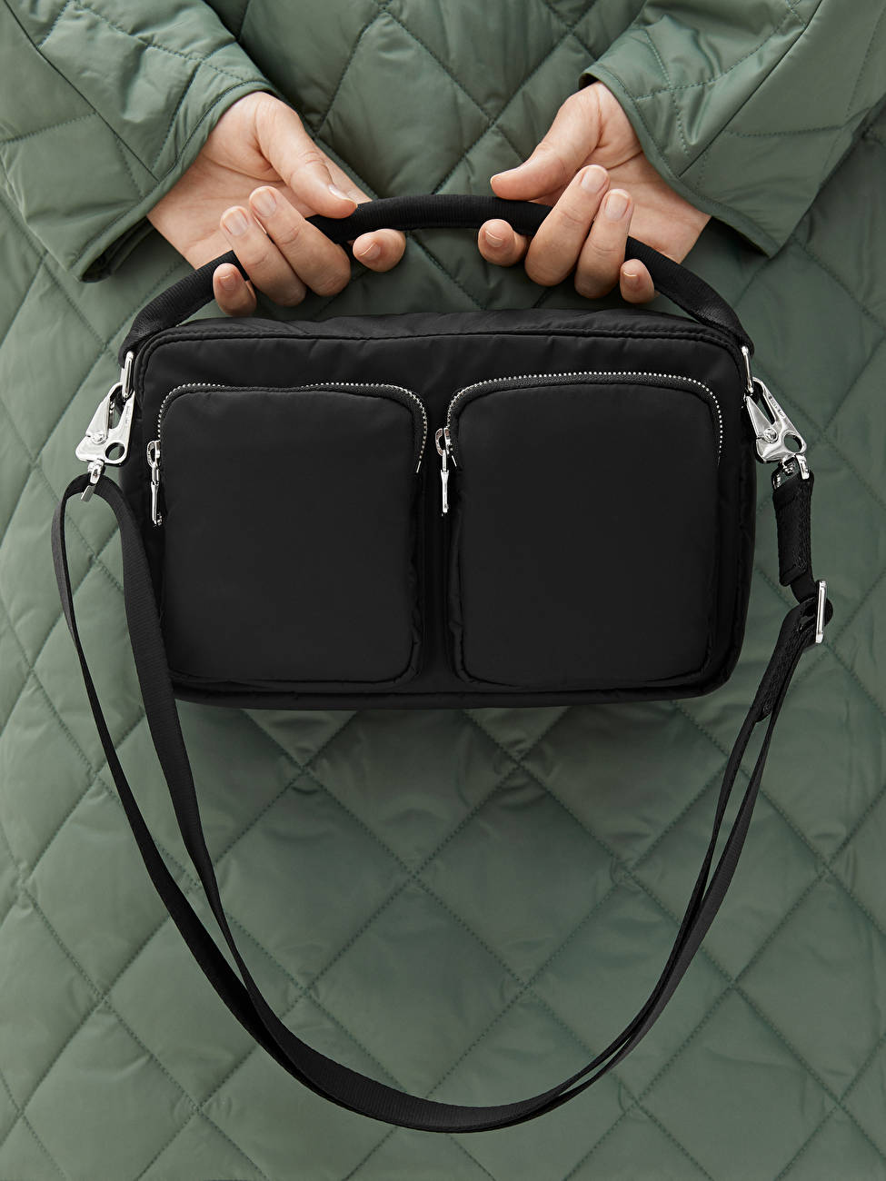 Arket + Multipocket Crossbody Bag