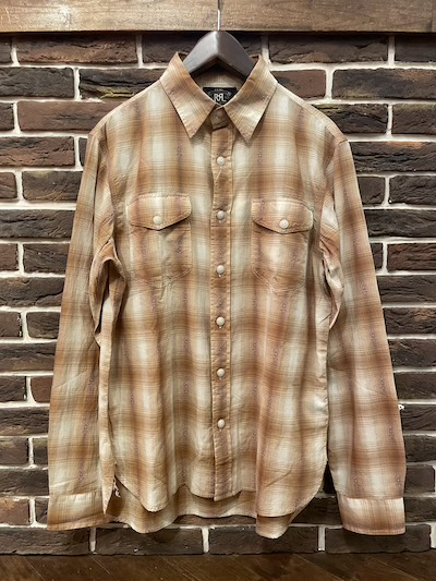 RRL等の通販サイト【RHYTHM】RRL(ダブルアールエル)OVERLAND PLAID