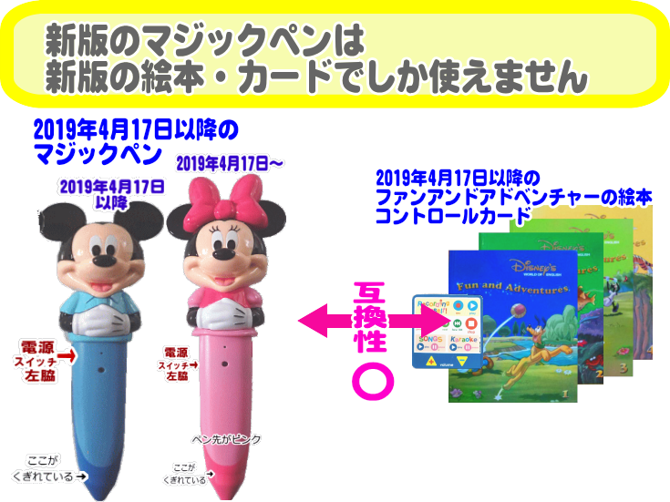 ミッキーマジックペンのカラオケ機能・録音機能について,中古販売,DWE