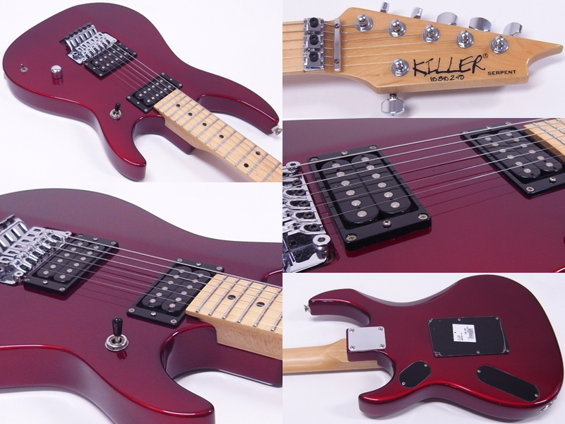Killer キラー KG-SERPENT DR【キラーギター】 送料無料! | ワタナベ