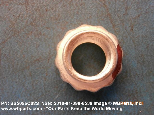5310-01-099-6538 - DOUBLE HEXAGON SELF-LOCKING NUT | WBParts