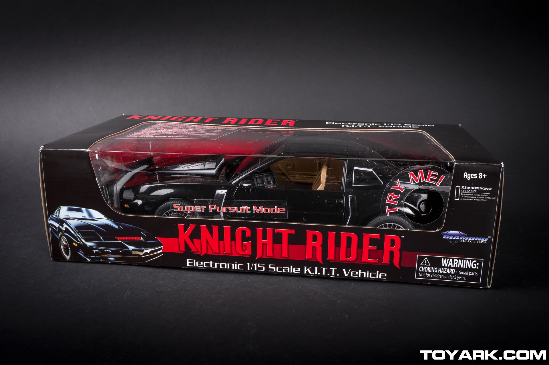Knight Rider KITT Super Pursuit Mode 1/15th Scale Photo Shoot