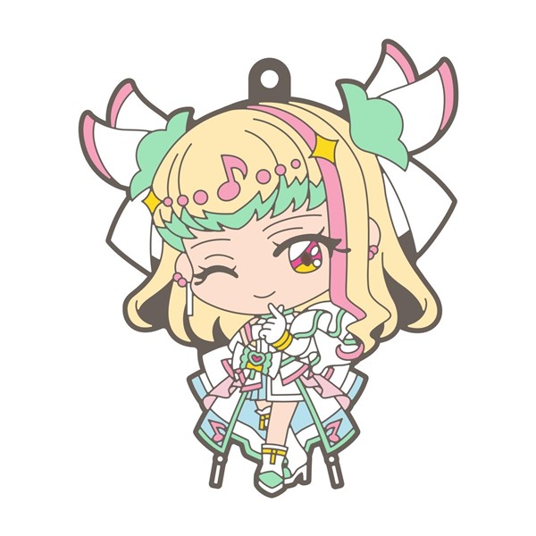 ラバーストラップ(キュアズキューン)【映画キミとアイドルプリキュア