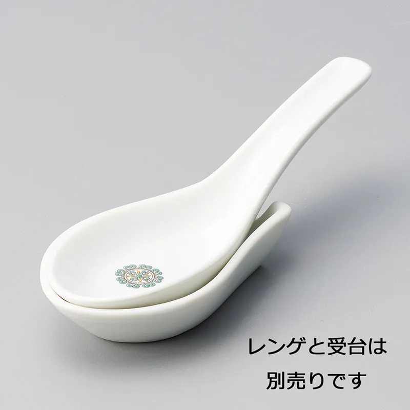 黄翔鳳レンゲ(陶磁器製 れんげ)|食器通販の陶磁庵