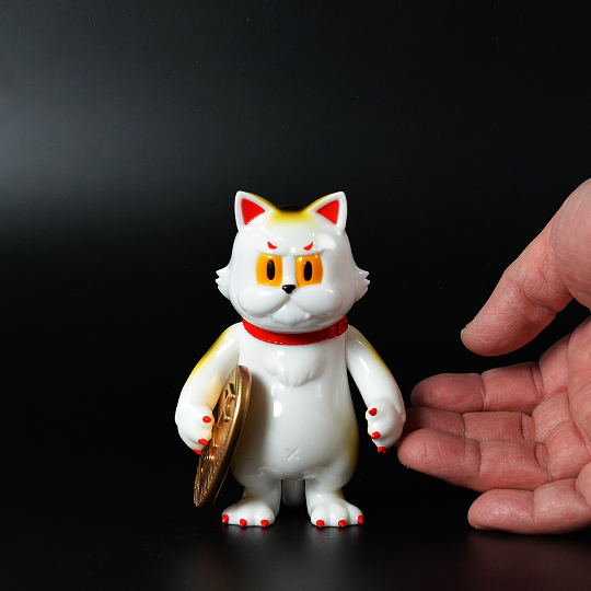 ノイズキャット ソフビ sofubi 招き猫 ギター アートトイ 抽選 NEW