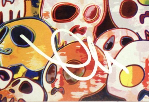 唐獅子と牡丹と髑髏と泉とOf Chinese Lions, Peonies, Skulls, and