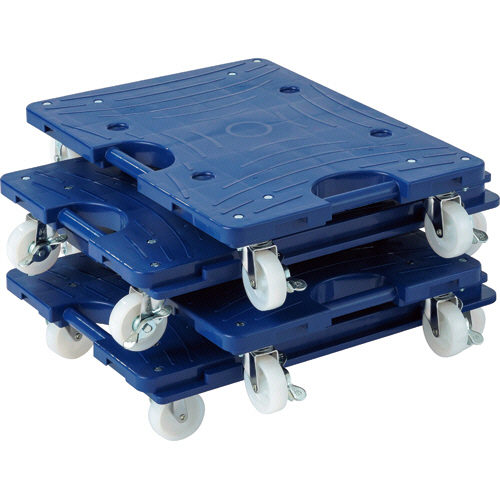 たのめーる】TANOSEE 連結平台車 100kg荷重 中(W495×D365×H110mm