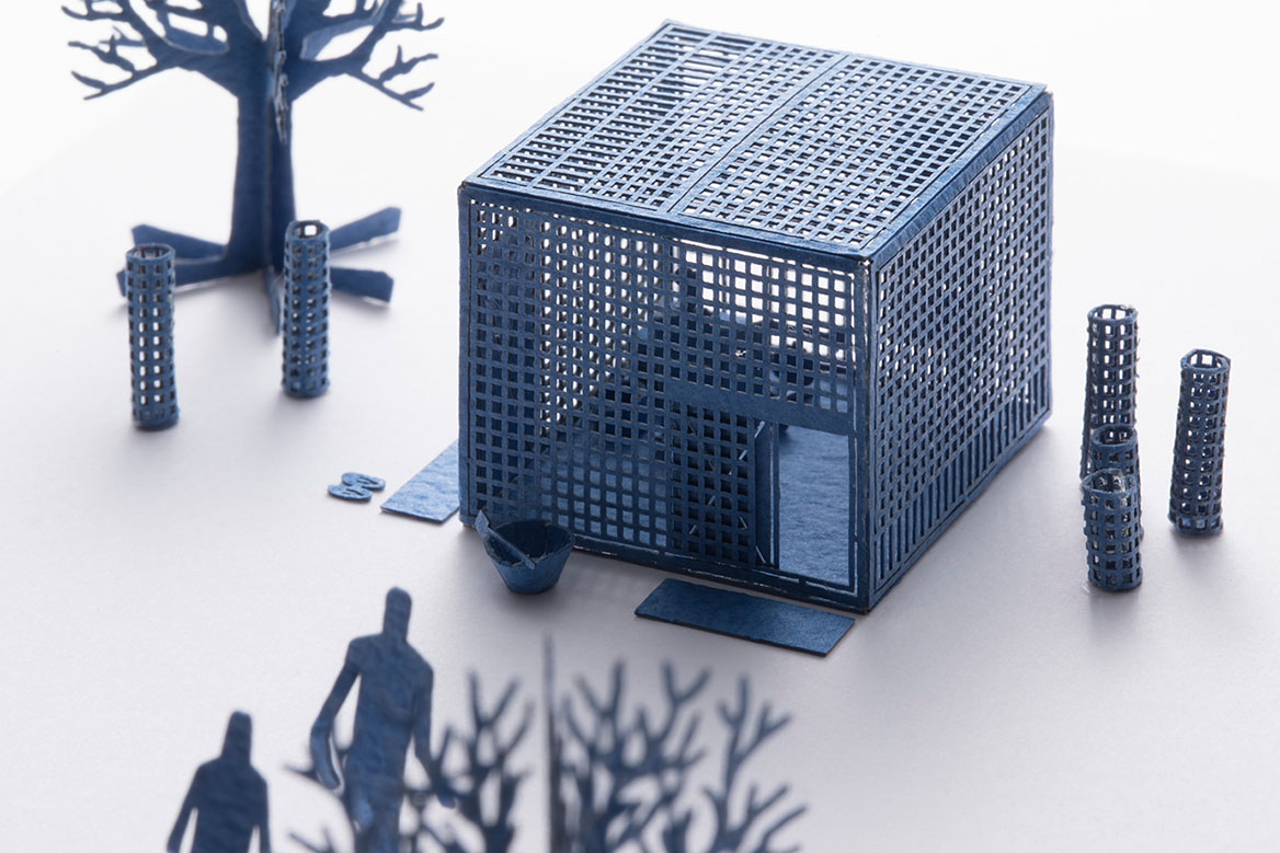 1/100建築模型用添景セット スペシャルエディション 内田繁 茶室「受庵