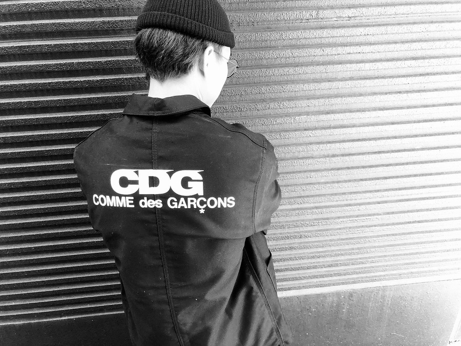 GOOD DESIGN SHOP CDG×LE LABOUREURよりCDG LOGO work jacketのご紹介