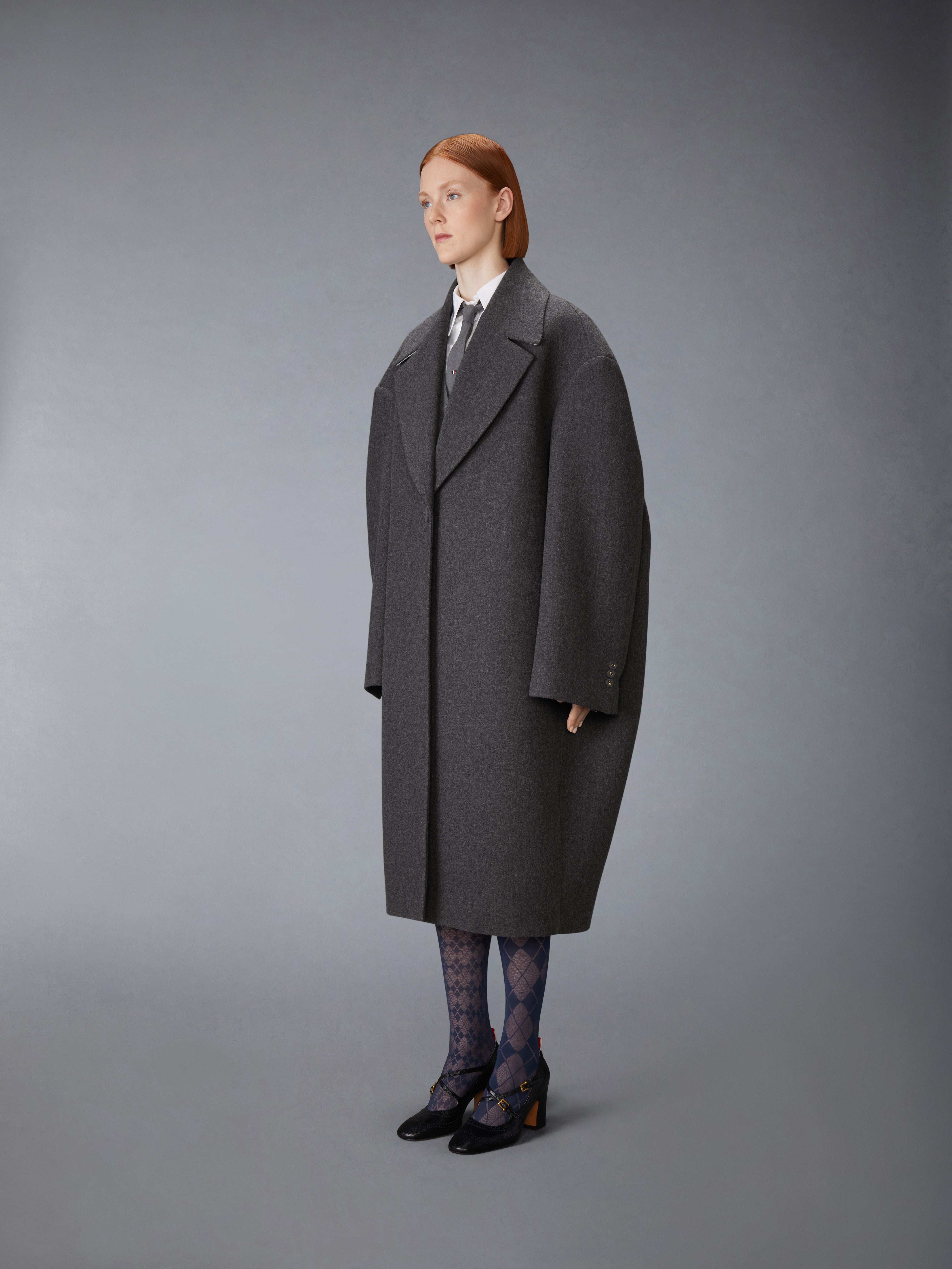 メルトン コクーン コート | Thom Browne