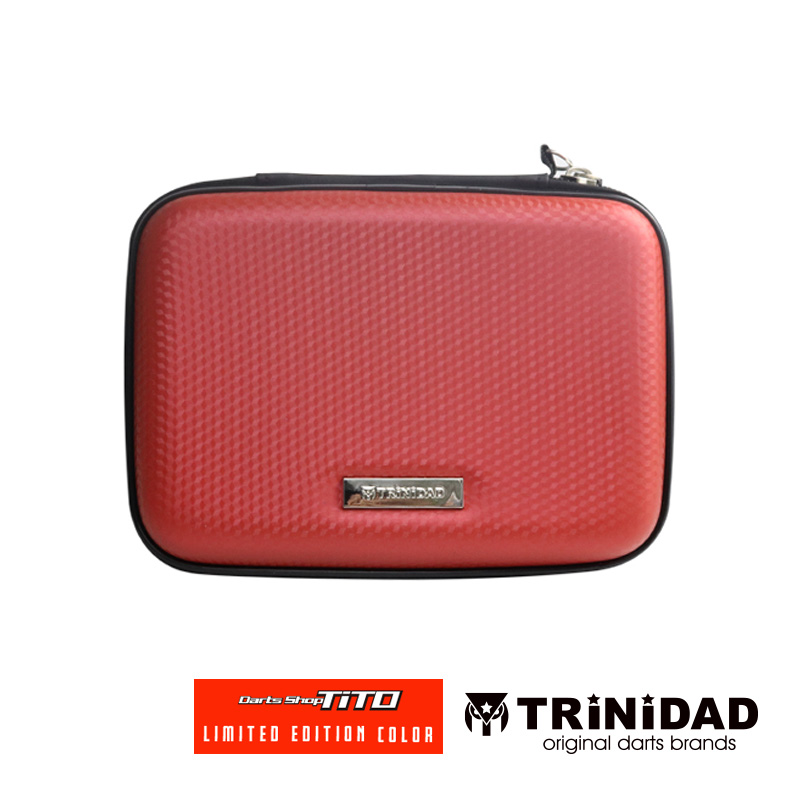 お寿司はなんだか楽しいよ ダーツケースカバー（赤茶×黒） ダーツ