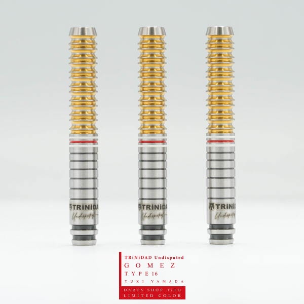 TiTO限定】ダーツ バレル TRiNiDAD Undisputed GOMEZ16 TiTO Limited