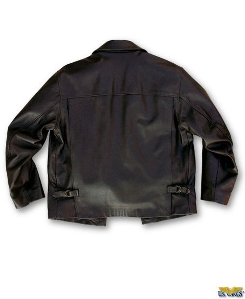 Signature Series Goatskin Indy-Style Adventurer Jacket - US Wings