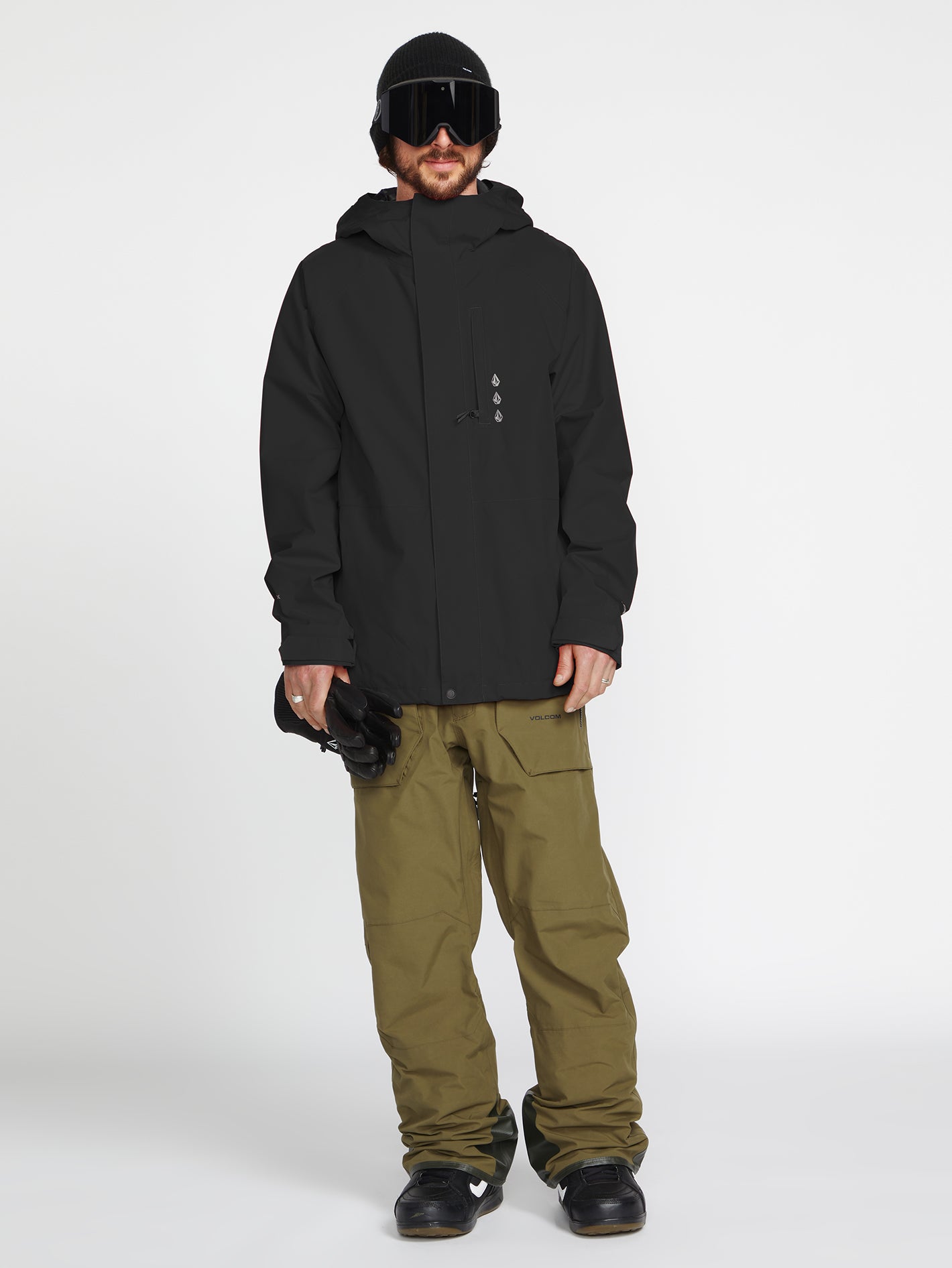 Dua Insulated Gore-Tex Jacket - Black | Volcom Europe