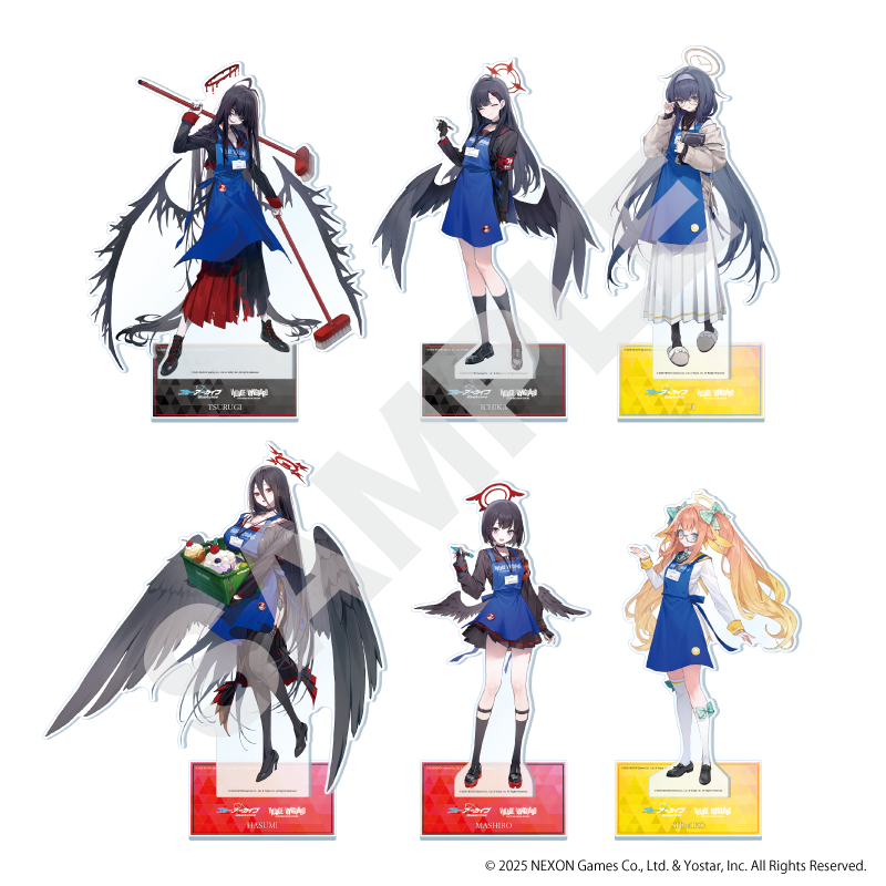 ブルーアーカイブ×ヴィレッジヴァンガード コラボグッズ発売決定