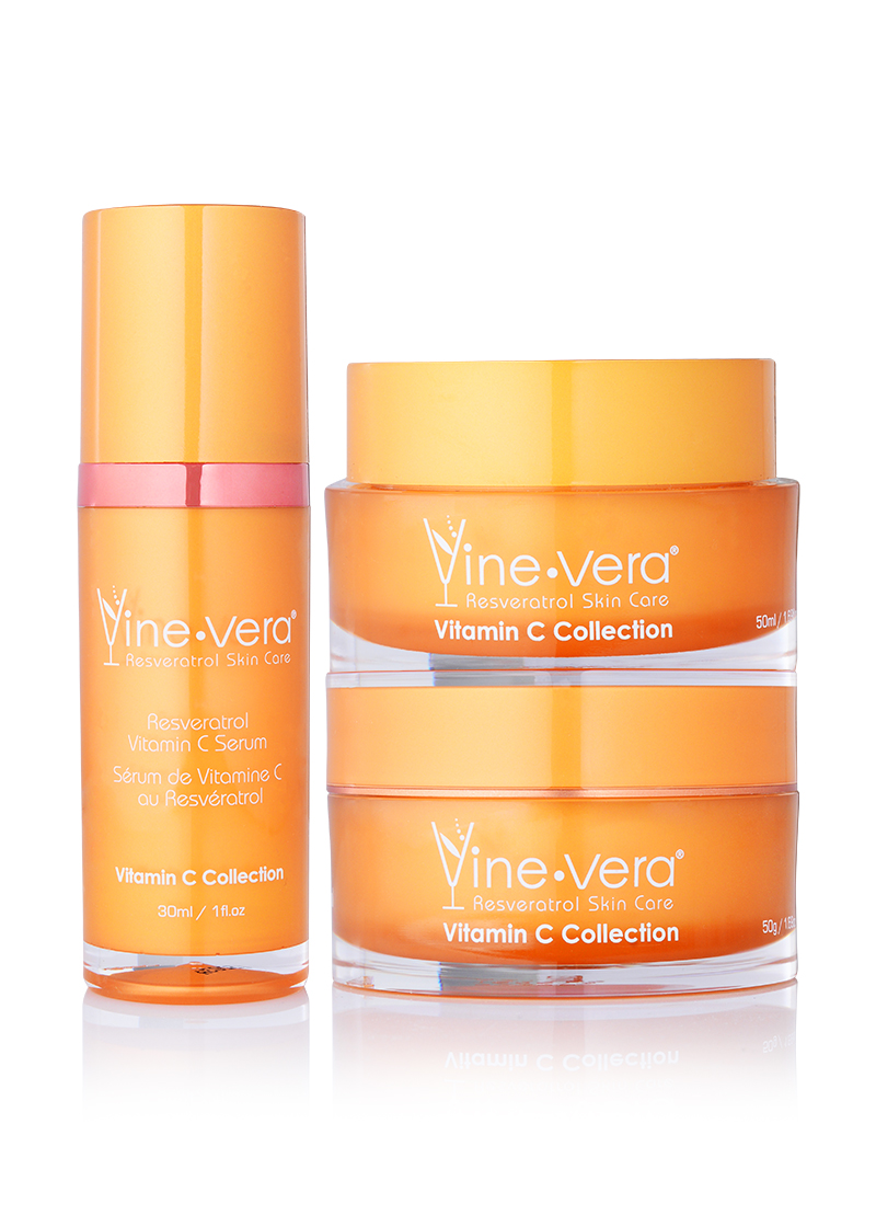 Vitamin C Power Set | Products | Vine Vera Resveratrol Skin Care