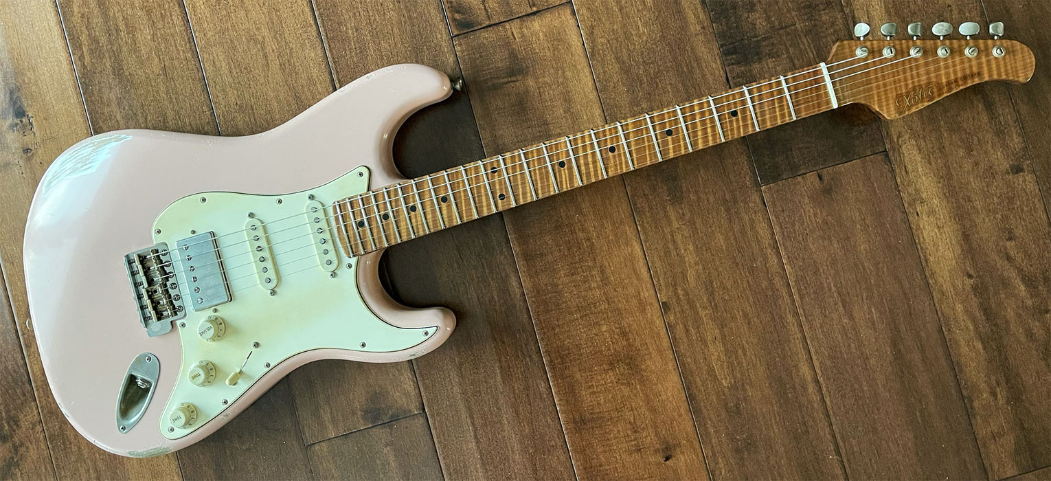 Xotic XTC-1 Namm 2020 Spalted Maple Electric Guitar | Vision Guitar