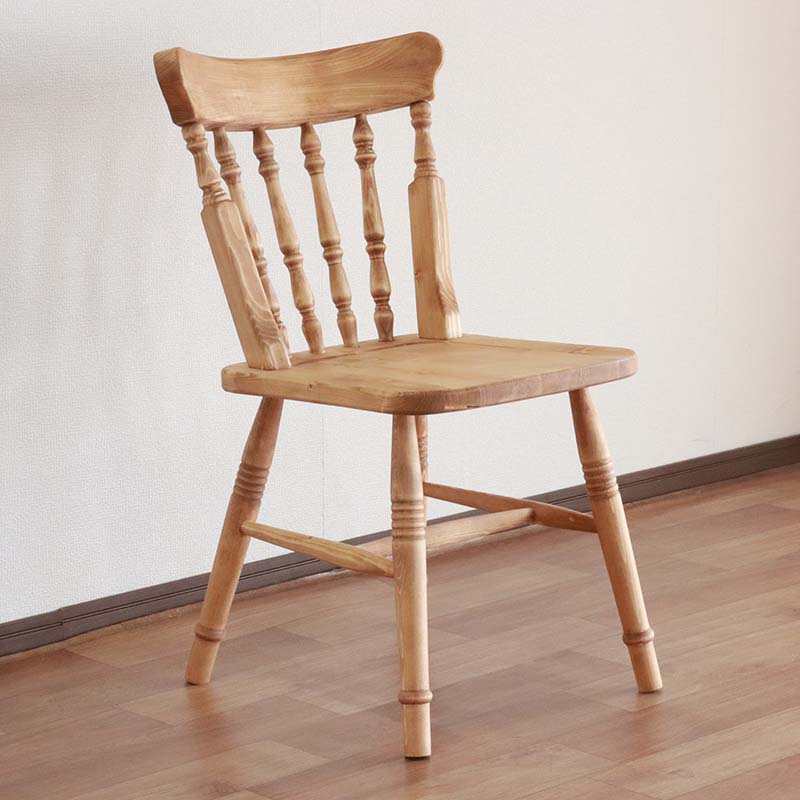 ダイニングチェア カントリー家具 【デンバー ウィンザーチェア】2脚