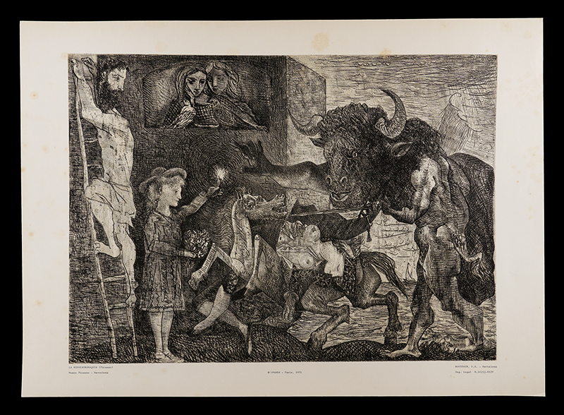 パブロ・ピカソ「ミノタウルスポスター」 | 山田書店美術部オンライン