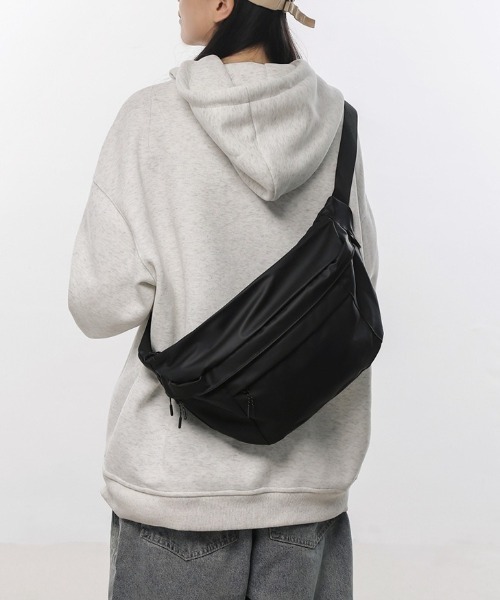 L LABEL（エルラベル） ウエストポーチ ショルダーボディバッグ メンズ