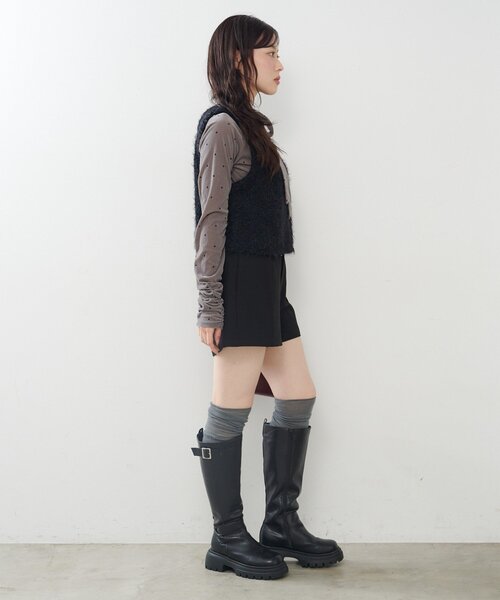 Kastane（カスタネ） ブーツ 「新色追加/レザー＆スエード」ベルト