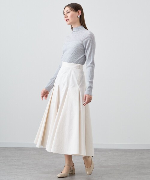 ANAYI（アナイ） スカート 「セットアップ対応商品」エコナットツイル