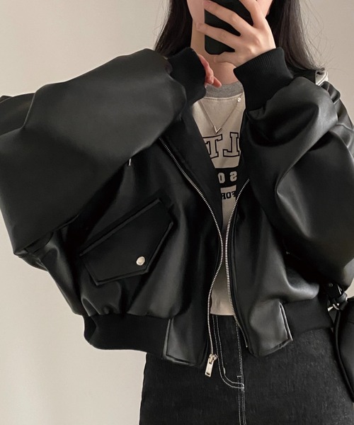 ADDITION STORE レザージャケット ライダース レディース : ZOZOTOWN