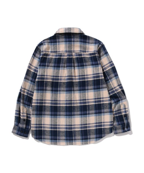 A BATHING APE（アベイシングエイプ） シャツ BAPE CHECK SHIRT メンズ